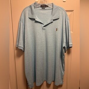 Polo light blue polo